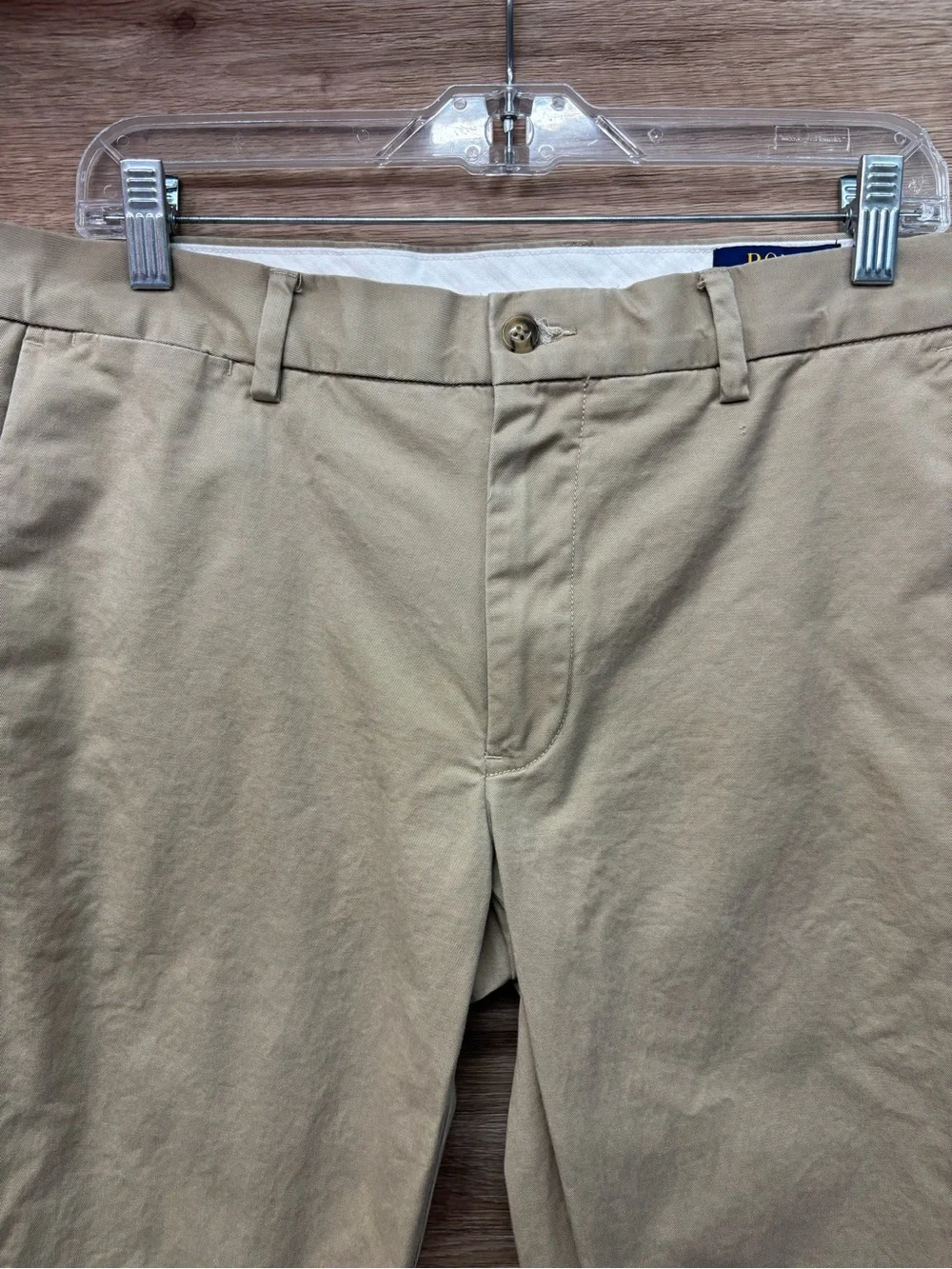 Polo by Ralph Lauren Beige Stretch Slim Fit Pants 32/34